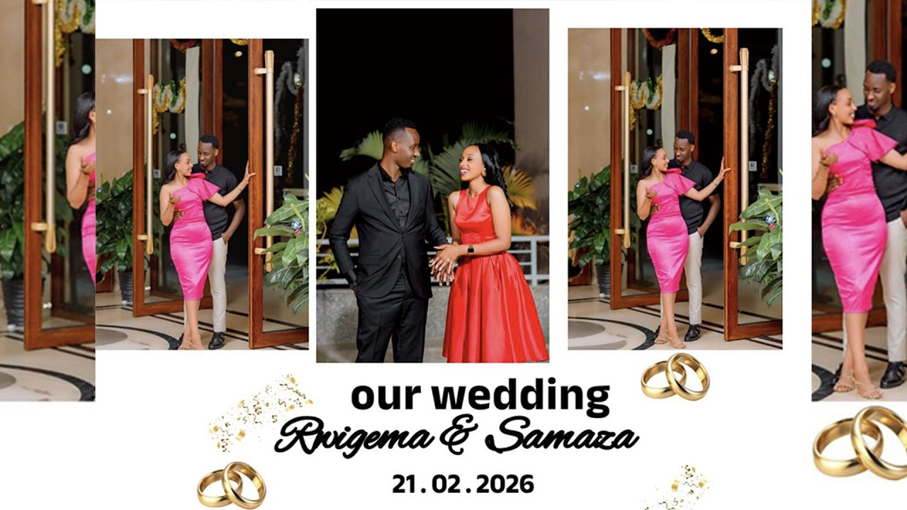 Live 🔴 Wedding Moment of RWIGEMA & SAMAZA