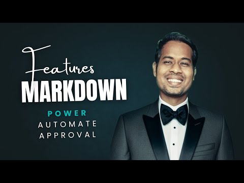 Use Markdown in Power Automate Approval Formatting Email Body - No HTML