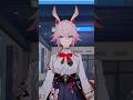 Silver Wolf 999 and Evanescia in game #hoyovers #honkaistarrail #genshin #silverwolf