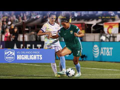 FULL HIGHLIGHTS | Denver Summit FC vs. Orlando Pride (3-1)