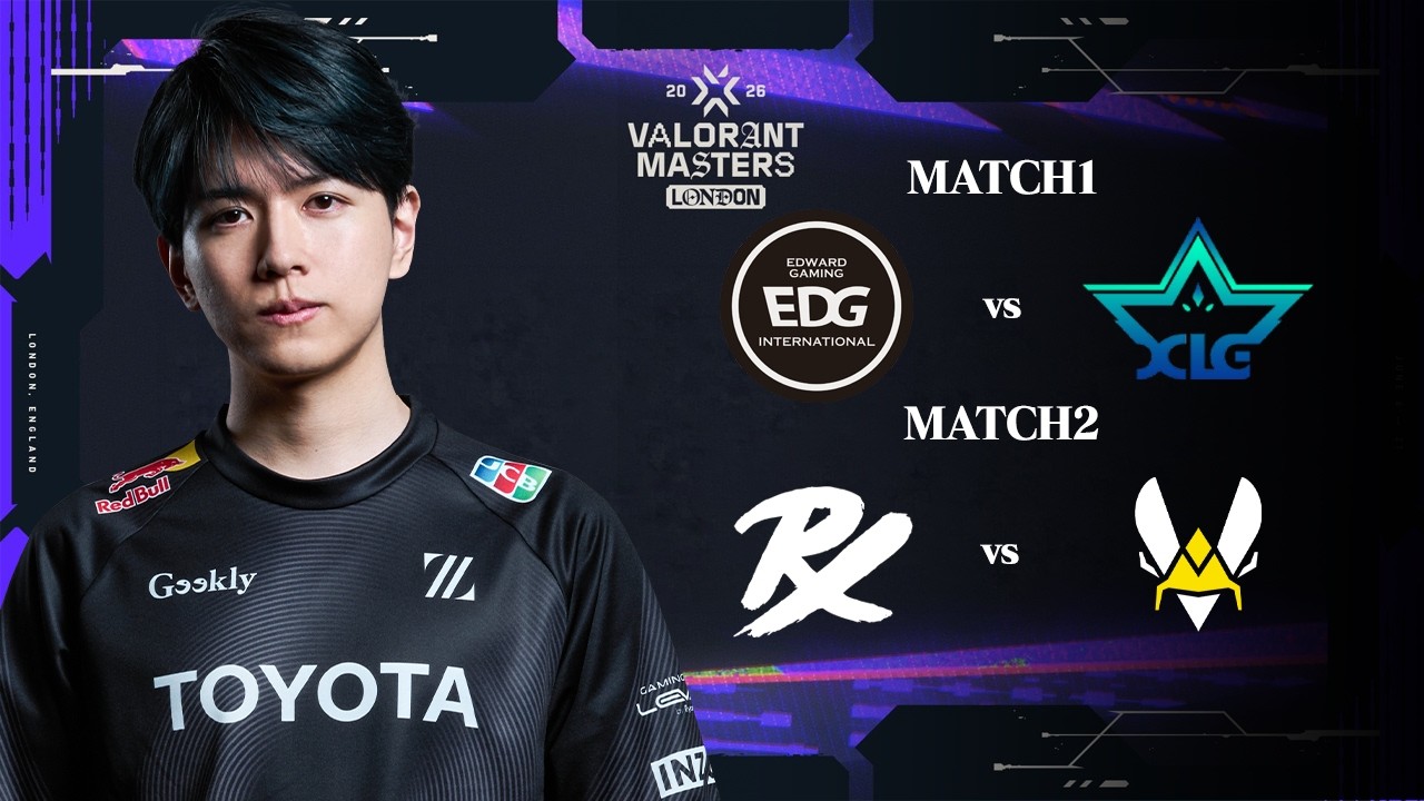 EDG vs XLG / PRX vs VIT - Playoffs Upper SemiFinal - Masters London 2026 #MastersCostream【VALORANT】