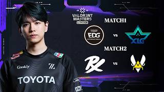 EDG vs XLG / PRX vs VIT - Playoffs Upper SemiFinal - Masters London 2026 #MastersCostream【VALORANT】