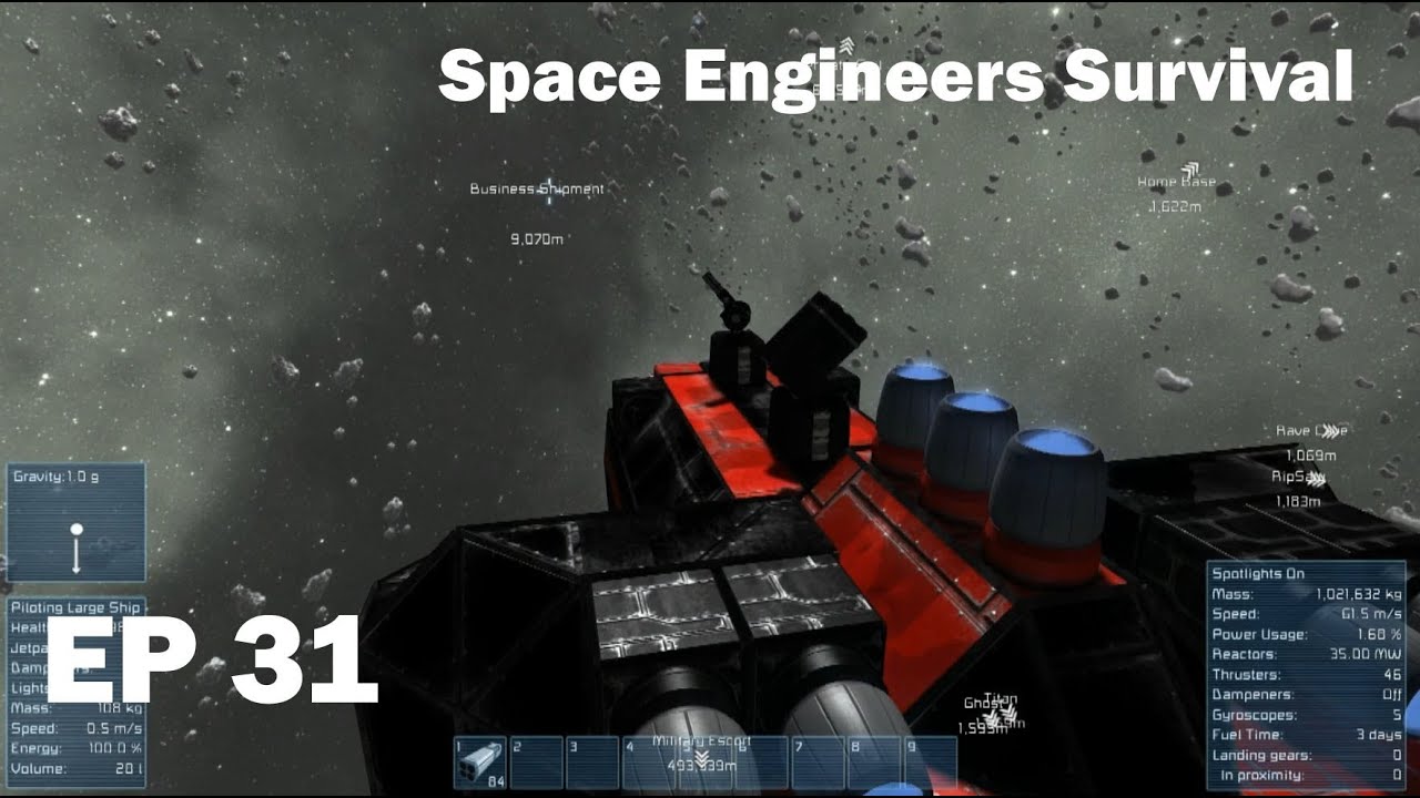 Space Engineers: Survival Let's Play Episode 31 - YouTube