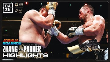 HIGHLIGHTS | Zhilei Zhang vs. Joseph Parker (Knockout Chaos)