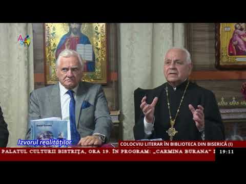 Izvorul realităților - Colocviu literar în biblioteca din biserică Izvorul realităților - Colocviu literar în biblioteca din biserică