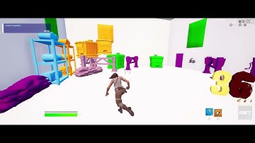 How YOU Can Complete Level 35 in Fortnite SUPER COLOR ESCAPE ROOM by WISHBONE? Tutorial