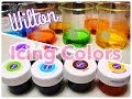 【Wilton】Icing　Colors　review (アイシングカラー紹介)