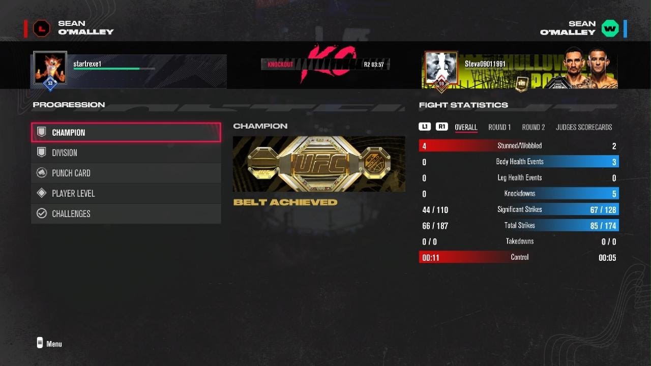 EA SPORTS UFC 5_Shevchenko vs Nunes