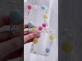 ２種類のきらきら風船トレカデコ🎈　#レジン#ハンドメイド#トレカデコ