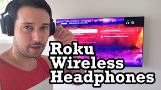 Pair Wireless Headphones to Roku Bluetooth How Tutorial Help Guide