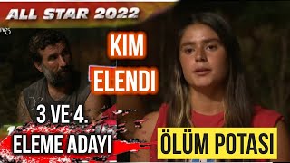 SURVİVOR ALLSTARDA 3 VE 4. ELEME ADAYLARI • ÖLÜM POTASINDA ELENEN İSİM O OLDU YENİ BÖLÜM