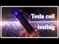Tesla coil testing