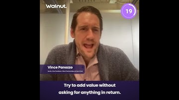 The Sales MiNUT - Vince Panozzo, Senior Vice President, Client Partnerships at Hunt Club | Walnut