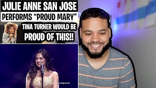 JULIE ANNE SAN JOSE - PROUD MARY - Julie Sings the Divas | Reaction!