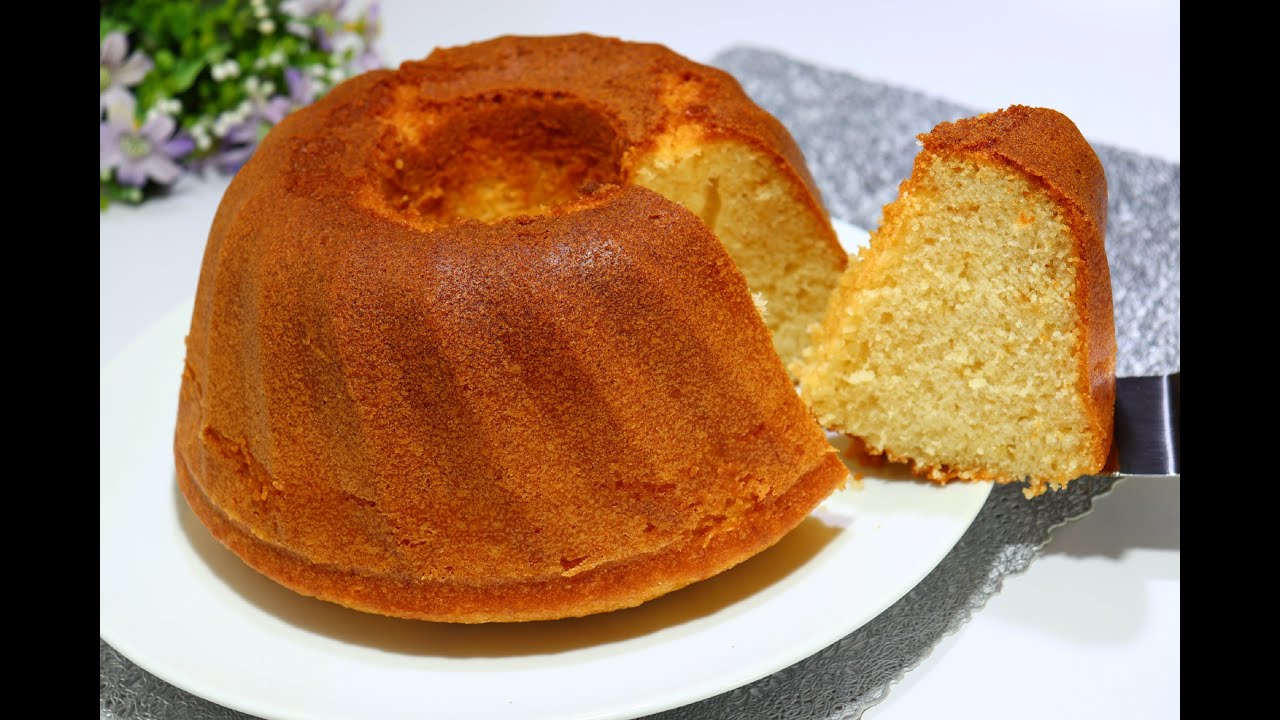 الكيكة اليومية الاسفنجية ب 2 بيضة فقط هشة ومرتفعة ومع كاسة الشاي ولا اطيب