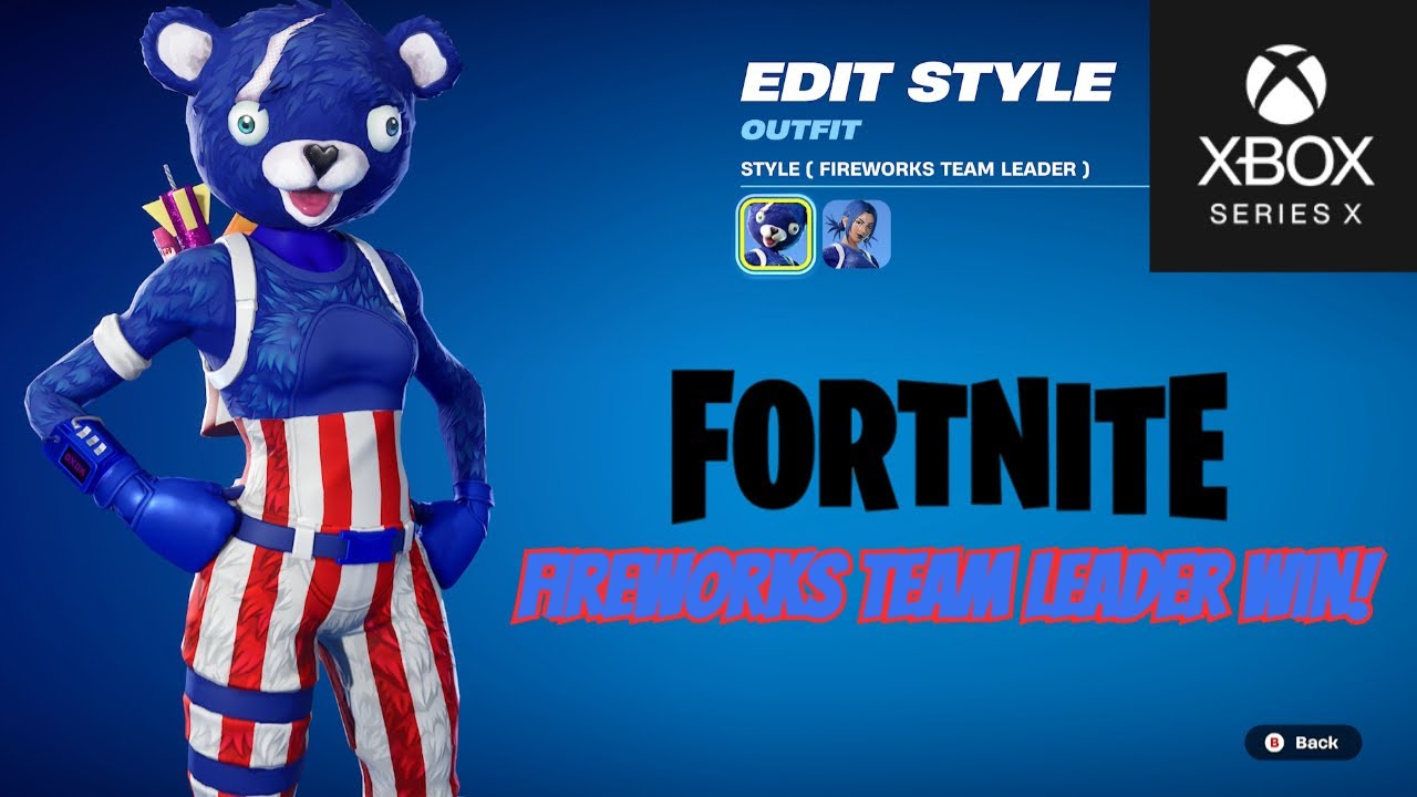 FORTNITE FIREWORKS TEAM LEADER WIN! XBOX CHAPTER 6 SEASON 2