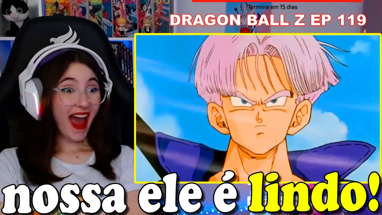 Ycass - Vendo Vegeta descobre que Trunks é seu Filho