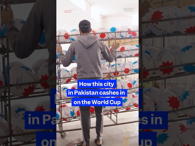 Why only a few factories can make FIFA-certified #footballs. #WorldCup #Sialkot #FIFA
