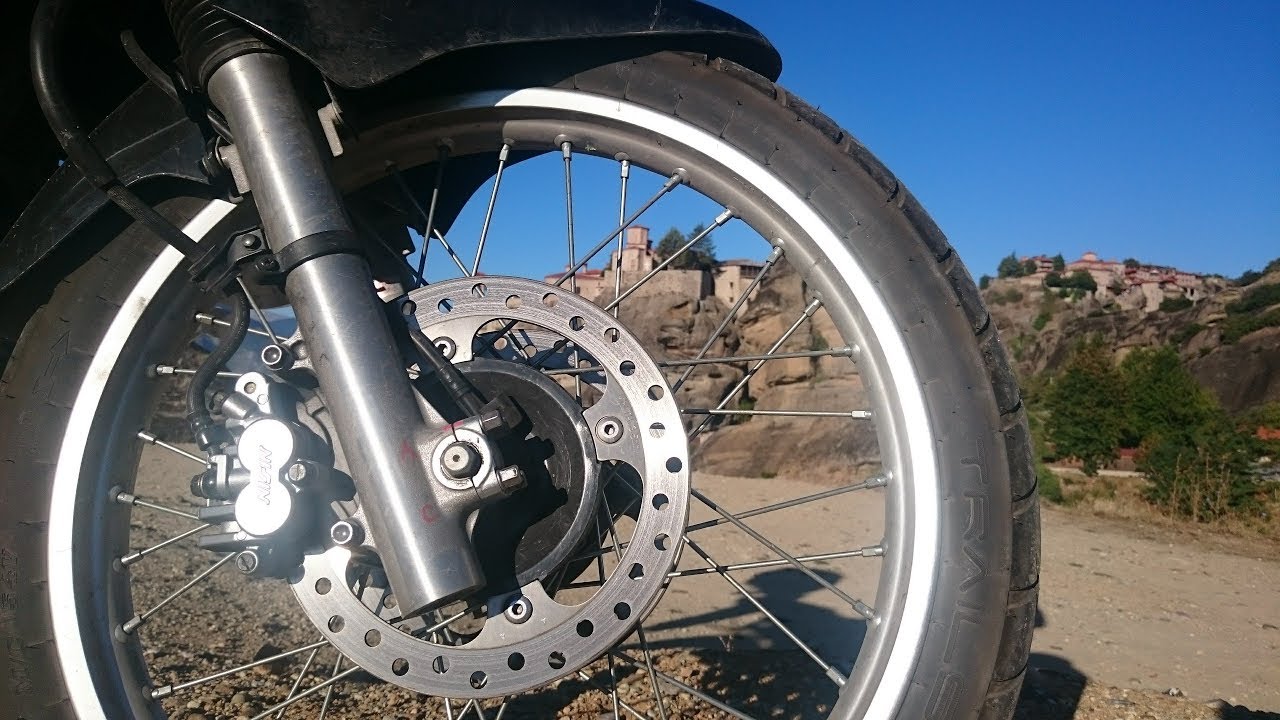 Motorcycle trip Greece, Macedonia, Serbia, Hungary with Honda Transalp