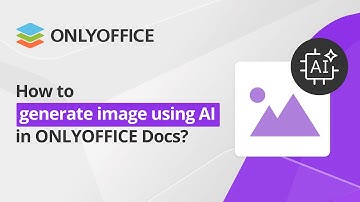 How to generate image using AI in ONLYOFFICE Docs?