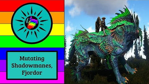 Breeding and Mutating the Shadowmanes for Boss Fights!! (Ark, Fjordur)