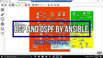 ONELAB Training - CCNP ENCOR BGP and OSPF By Ansible Project Overview
