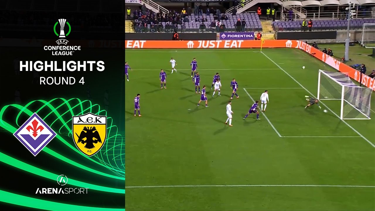 UEFA Conference League (4. kolo): Fiorentina - AEK 0:1 | 27. novembar 2025.