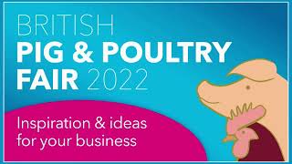 'A Future Platform for Better Insects' talk at the British Pig & Poultry Fair  🦗✔