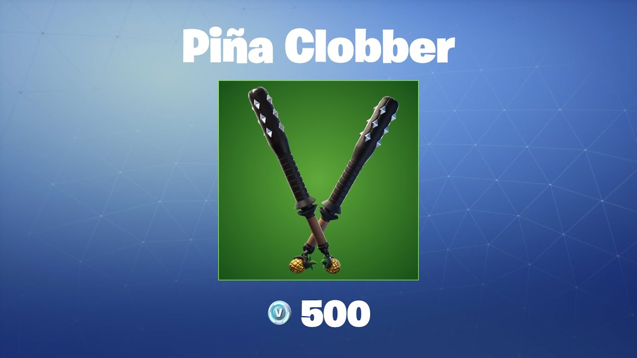 Piña Clobber | Fortnite Pickaxe