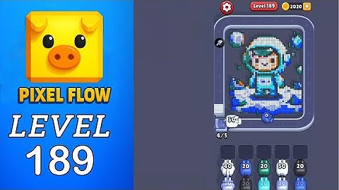 Pixel Flow Level 189 Walkthrough