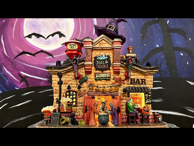 Welcome to the Sweets Hexenhaus♪セット♡ Toil and Trouble Alehouse - Lemax Spooky Town NEW for 2022