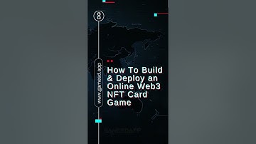 How To Build An Online Web3 NFT Card Game ?