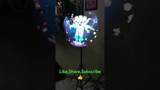 3D Fan Light,Rötete Light Decoration light