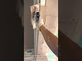 The process of applying plaster to a ceiling