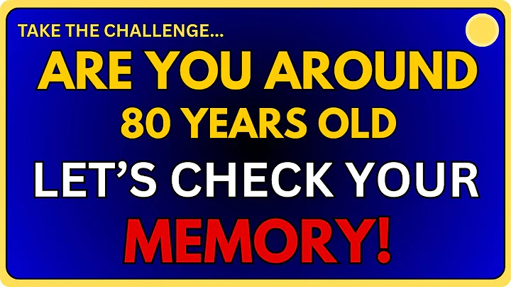 YOUR MEMORY IS AMAZINGLY IMPRESSIVE IF YOU CAN SCORE ABOVE 7! || 30 QUESTIONS #generalknowledge
