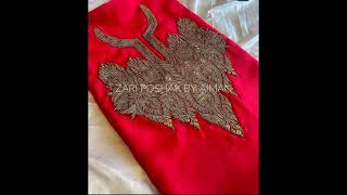 Best Kashmiri Hand Tilla Pherans Latest Kashmiri Hand Tilla Designs 2025 zariposhak pastau