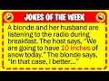  best jokes of the week  on a bitterly cold winter morning a blonde and  funny jokes