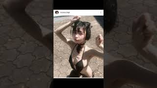 羽川るる さんインスタでプチ写真集＃shorts 　引用元インスタグラム