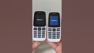 NOKIA 105 (2017) vs NOKIA 105 (2020) | Startup