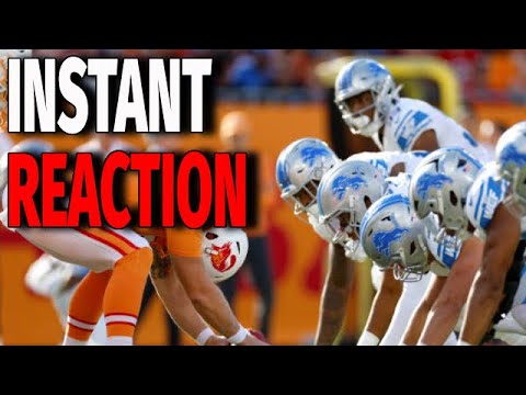 My reaction to the Bucs losing to the Lions My reaction to the Bucs losing to the Lions