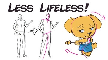 How I make my drawings less STIFF