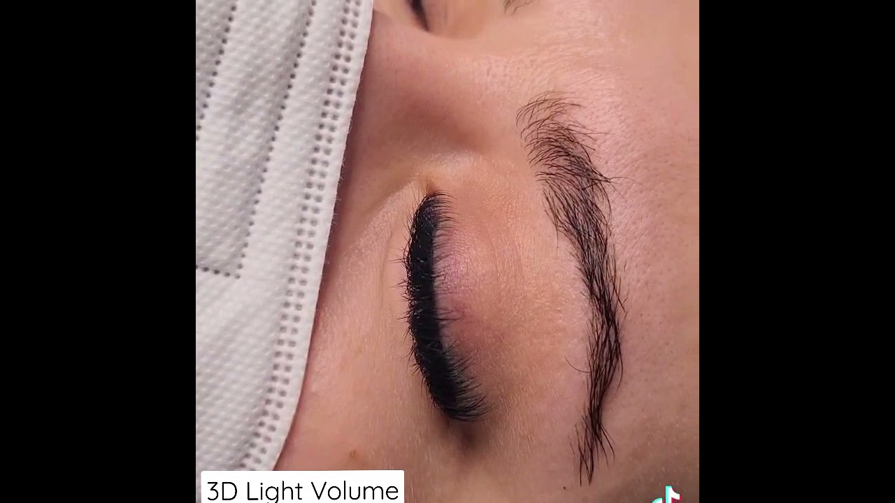 Wimpernverlängerung 3D Light Volume