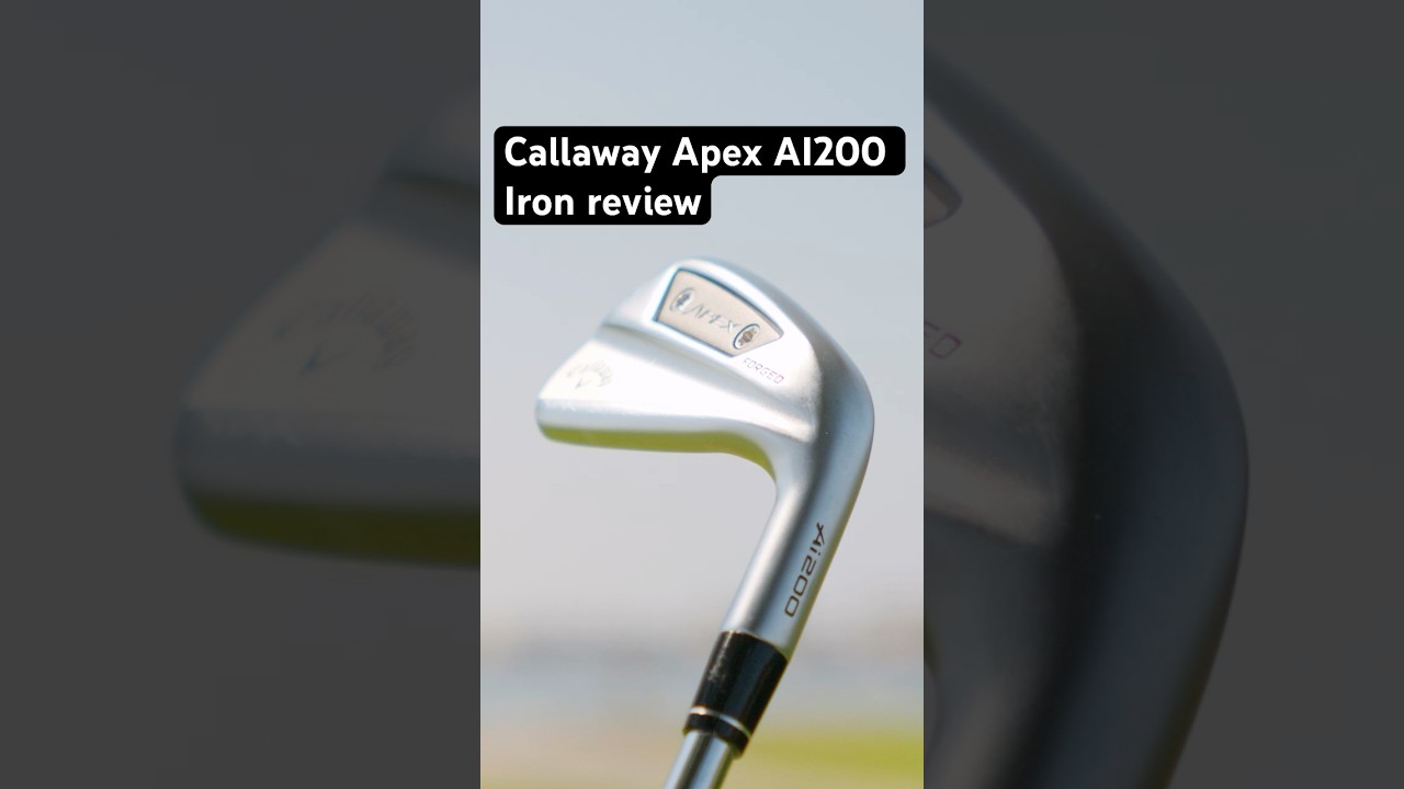 Quick take: @CallawayGolf  Apex Ai200 Players Distance irons 