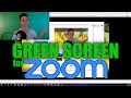 How to Use Green Screens and Virtual Backgrounds for Zoom