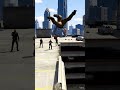 Impossible Rooftop Escape 💨 GTA-Style Fart Jump Saves Him