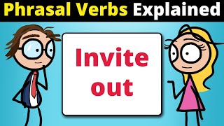 'Invite out' Phrasal Verb Explained in 1 Minute