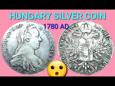 Hungary Silver Coin 1780 AD.