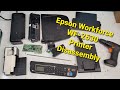 Epson Workforce WF-2630 Printer Disassembly - Taking Apart for Parts or to Repair WF-2530 WF-2540