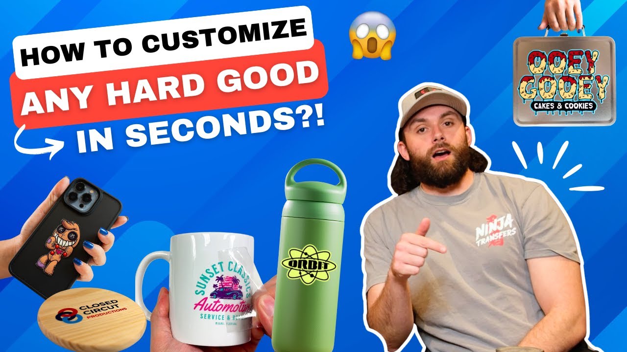 Всё, что вам нужно знать о UV DTF-трансферах | Как наносить как профессионал: пошаговое руководство