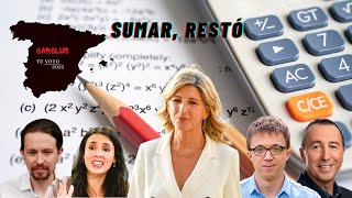 YOLANDA DÍAZ QUISÓ SUMAR Y RESTÓ | Tu Voto 2023